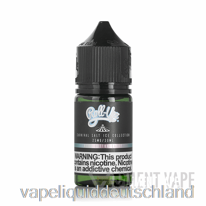 Eisblaues Zuckerwattesalz - Karneval - Saft Roll Upz - 30 Ml 50 Mg Vape Deutschland